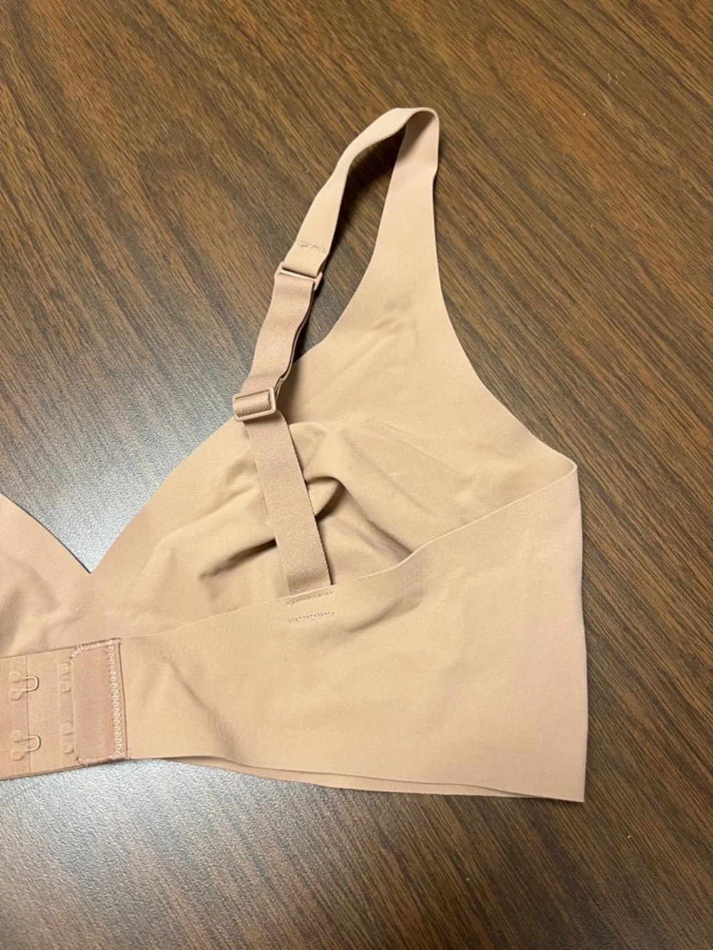 SKIMS Naked Plunge Bralette in Sienna, size large, new with tags - Picture 7 of 11